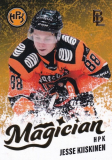 25-26 Blueline - Jesse KIISKINEN č. MG-02 Magician Gold x/500