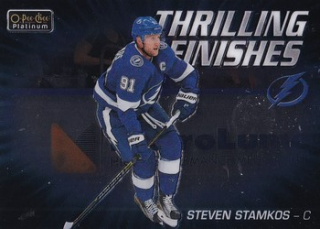 Steven STAMKOS 19-20 OPC Platinum č. TF-1 Thrilling Finishes