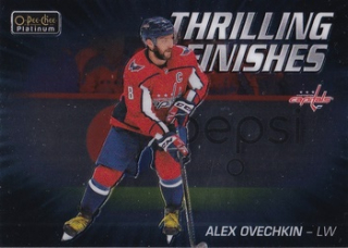 Alex OVECHKIN 19-20 OPC Platinum č. TF-14 Thrilling Finishes