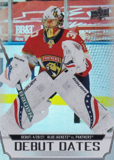 Spencer KNIGHT 22-23 Upper Deck č. DD-12 Debut Dates