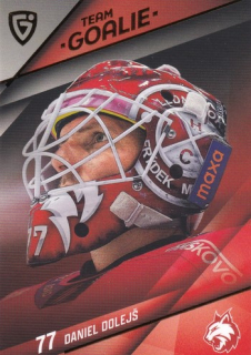 25-26 GOAL CARDS - Daniel DOLEJŠ č. TG-30 Team Goalie