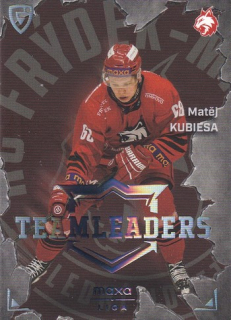 25-26 GOAL CARDS - Matěj KUBIESA č. TL-25 Team Leaders Parallel x/15