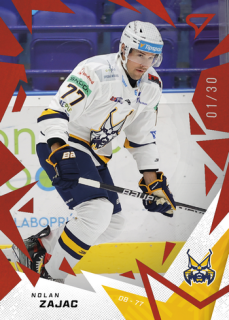 25-26 TIPSPORT LIGA - Nolan ZAJAC č. 253 Red Light x/30