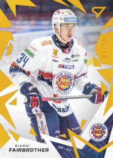 25-26 TIPSPORT LIGA - Gianni FAIRBROTHER č. 245 Golden Glow x/15