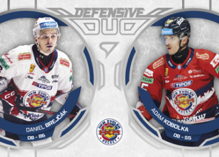 25-26 TIPSPORT LIGA - Daniel BREJČÁK & Adam KOBOLKA č. DD-08 Defensive Duo