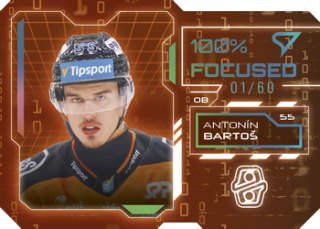 25-26 TIPSPORT LIGA - Dávid KOHÚT č. FS-02 100% Focused Rainbow Silver x/60