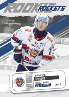 25-26 TIPSPORT LIGA - Samuel ŠIMON č. RR-15 Rookie Rockets