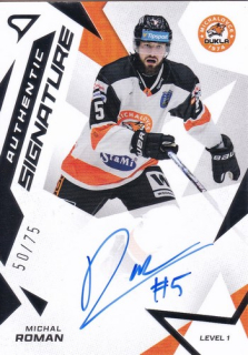 25-26 TIPSPORT LIGA - Michal ROMAN č. SL1-MR Authentic Signature 50/75