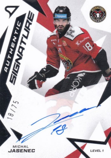 25-26 TIPSPORT LIGA - Michal JASENEC č. SL1-MJ Authentic Signature 18/75