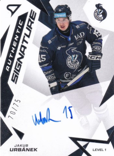 25-26 TIPSPORT LIGA - Jakub URBÁNEK č. SL1-JU Authentic Signature 70/75