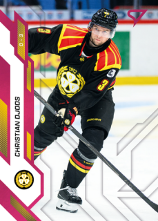 25-26 SHL - Christian DJOOS no. 021 Crimson Pink