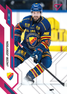 25-26 SHL - Jacob JOSEFSON no. 246 Crimson Pink