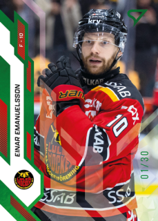 25-26 SHL - Einar EMANUELSSON no. 010 Shamrock Green x/30