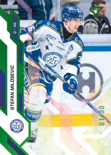 25-26 SHL - Stefan MILOSEVIC no. 185 Shamrock Green x/30
