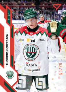 25-26 SHL - Theodor NIEDERBACH no. 050 Scarlet Red x/20
