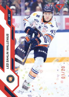25-26 SHL - Leo SAHLIN WALLENIUS no. 115 Scarlet Red x/20
