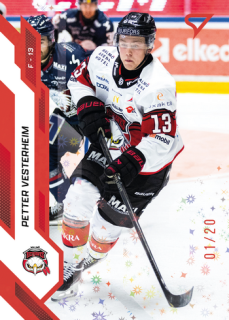25-26 SHL - Petter VESTERHEIM no. 144 Scarlet Red x/20
