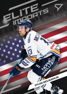 25-26 SHL - Dylan McLAUGHLIN no. EI-15 Elite Imports