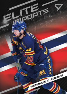 25-26 SHL - Mathias Emilio PETTERSEN no. EI-36 Elite Imports