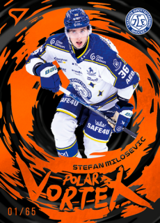 25-26 SHL - Stefan MILOSEVIC no. PV-34 Polar Vortex Coral Copper x/65
