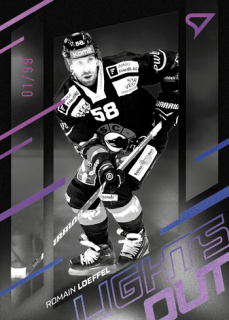 25-26 NLA - Romain LOEFFEL no. LO-13 Lights Out Thulian Pink x/99