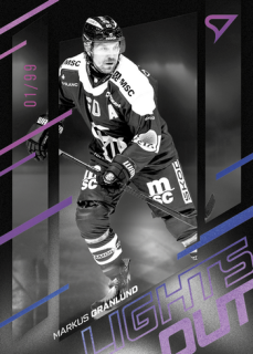 25-26 NLA - Markus GRANLUND no. LO-30 Lights Out Thulian Pink x/99