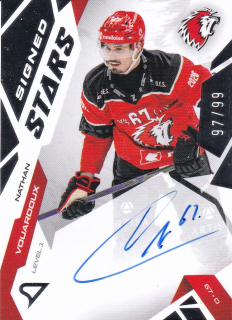 25-26 NLA - Nathan VOUARDOUX no. SL1-NV Signed Stars 97/99