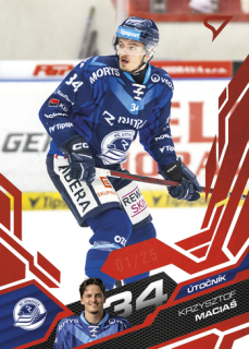 25-26 TELH - Krzysztof MACIAŚ č. 343 Ruby Red x/25