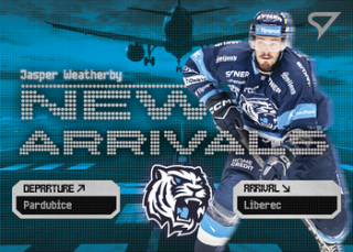 25-26 TELH - Jasper WEATHERBY č. NA-29 New Arrivals