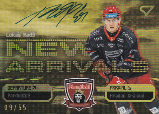 25-26 TELH - Lukáš RADIL č. NAS-LR New Arrivals Auto 09/55