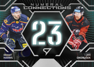 25-26 TELH - Brant HARRIS & Jiří ONDRUŠEK č. NC-10 Numeral Connections