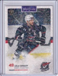 25-26 GOAL CARDS - Cole COSKEY č. CHOM-09 Parallel x/6