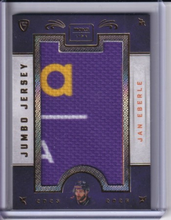 25-26 GOAL CARDS - Jan EBERLE č. JJ-13 Jumbo Jersey 3/3