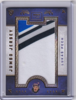 25-26 GOAL CARDS - Lukáš PECH č. JJ-23 Jumbo Jersey 32/35