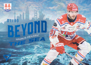 25-26 SHL - Magnus PÄÄJÄRVI č. BT-08 Beyond the Sea Royal Blue x99