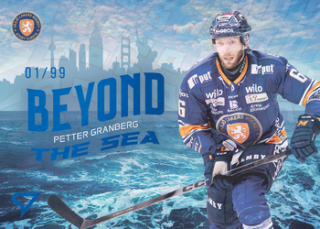 25-26 SHL - Petter GRANBERG č. BT-09 Beyond the Sea Royal Blue x99