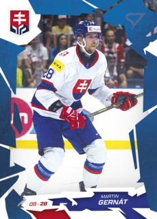 2026 Hokejové Slovensko - Martin GERNÁT č. 08 Blue