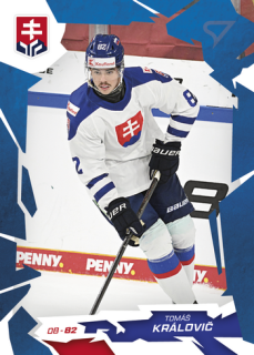 2026 Hokejové Slovensko - Tomáš KRÁLOVIČ č. 12 Blue
