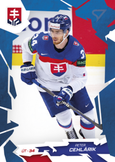 2026 Hokejové Slovensko - Peter CEHLÁRIK č. 17 Blue