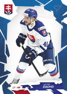 2026 Hokejové Slovensko - Viliam ČACHO č. 19 Blue