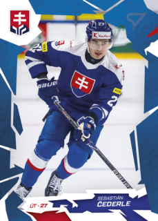 2026 Hokejové Slovensko - Sebastián ČEDERLE č. 21 Blue