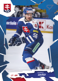 2026 Hokejové Slovensko - Marko DAŇO č. 22 Blue