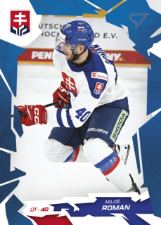 2026 Hokejové Slovensko - Miloš ROMAN č. 41 Blue