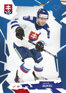 2026 Hokejové Slovensko - Matúš SUKEĽ č. 42 Blue