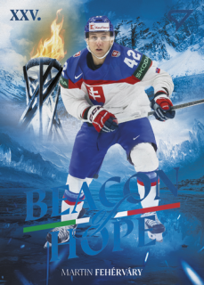 2026 Hokejové Slovensko - Martin FEHÉRVÁRY č. BH-08 Beacon of Hope