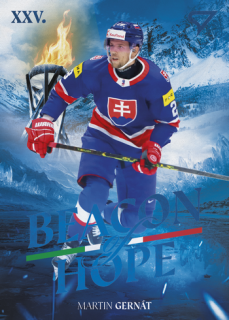 2026 Hokejové Slovensko - Martin GERNÁT č. BH-09 Beacon of Hope