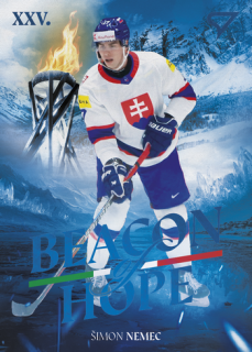 2026 Hokejové Slovensko - Šimon NEMEC č. BH-13 Beacon of Hope