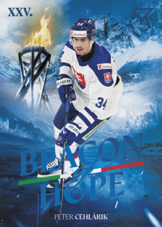 2026 Hokejové Slovensko - Peter CEHLÁRIK č. BH-14 Beacon of Hope
