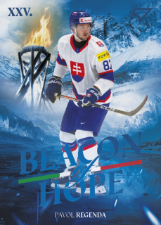 2026 Hokejové Slovensko - Pavol REGENDA č. BH-22 Beacon of Hope