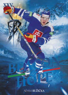2026 Hokejové Slovensko - Adam RŮŽIČKA č. BH-23 Beacon of Hope